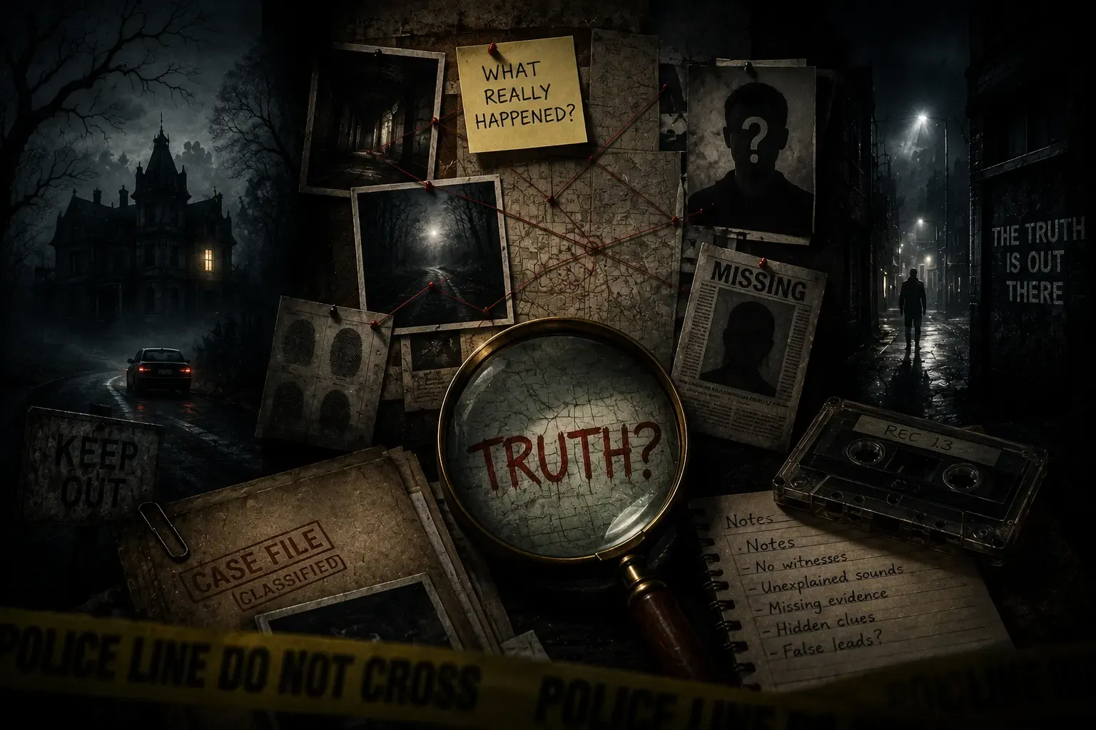 11 True and Unsolved Mystery Audio Shows and Stories to Keep You Hooked